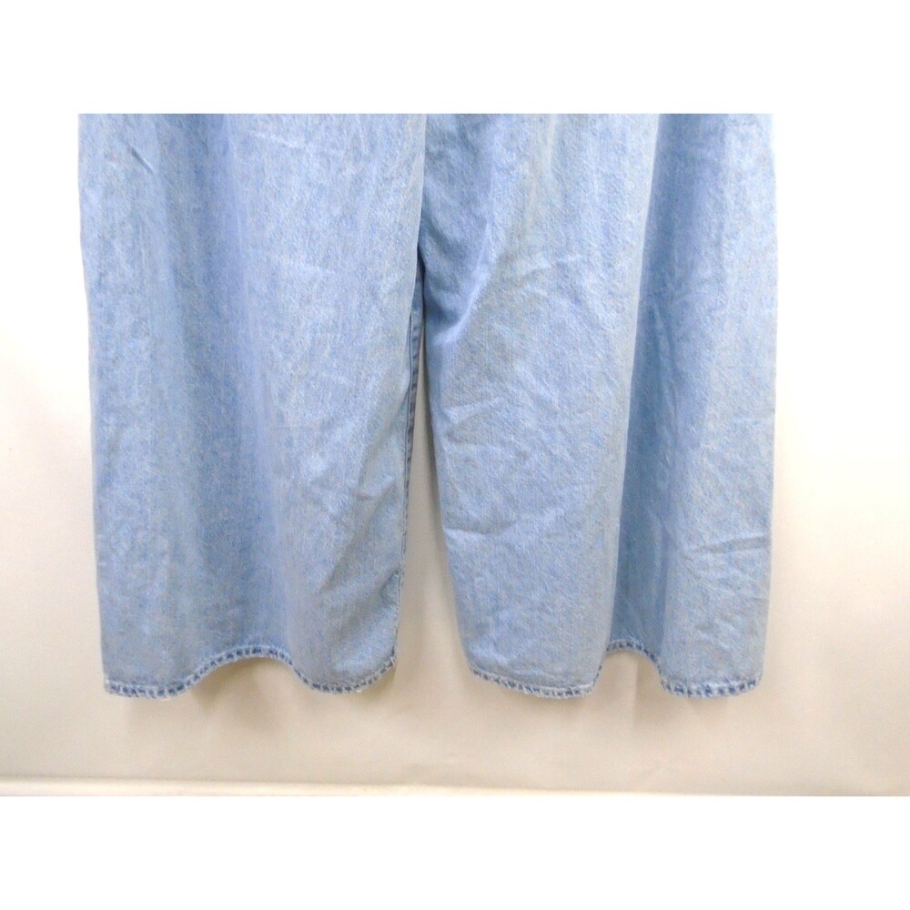 Free People We The Free CRVY Libre Ultra-wide Leg Bell Jeans High Rise Size 27 - Picture 10 of 11